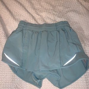 blue lululemon shorts